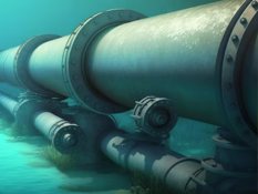 FRP pipes for seawater